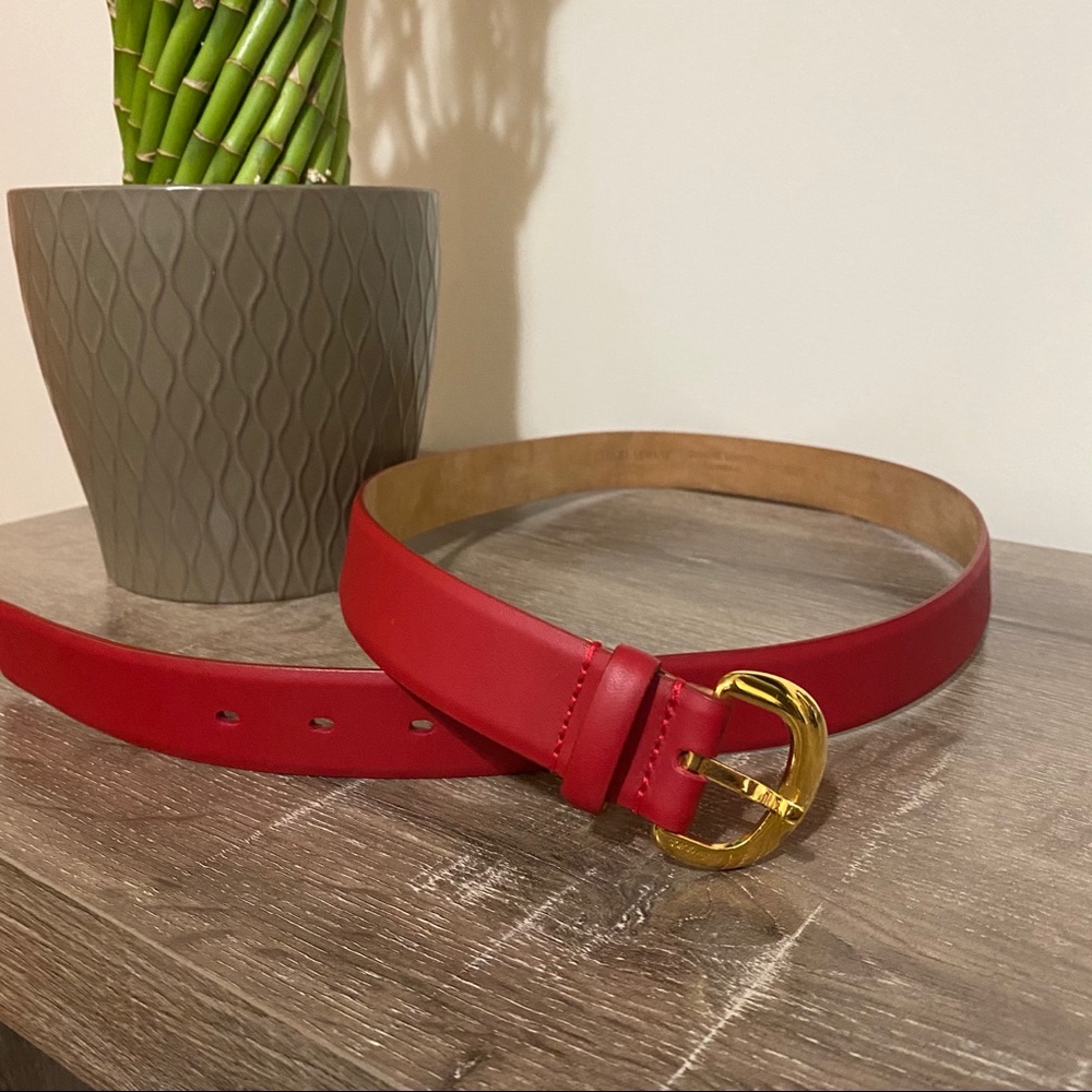 Giorgio Armani Red Belt women Size 46